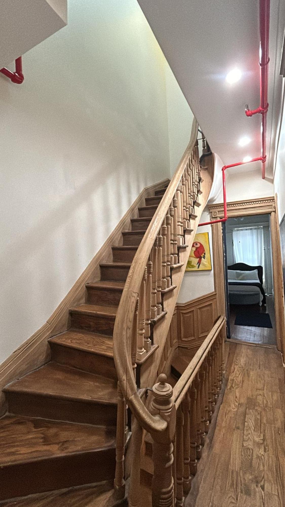 Apartamento Harlem Brownstone Nueva York Exterior foto
